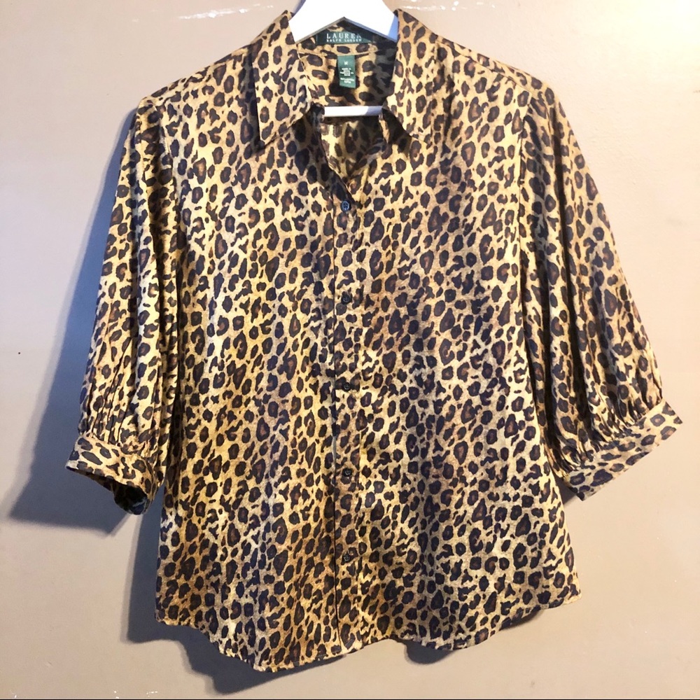 Lauren Ralph Lauren Leopard 🐆 Print Shirt